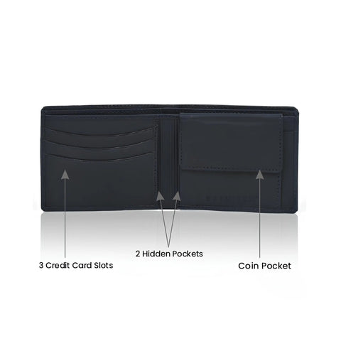 Men’s leather wallet – premium quality, compact design