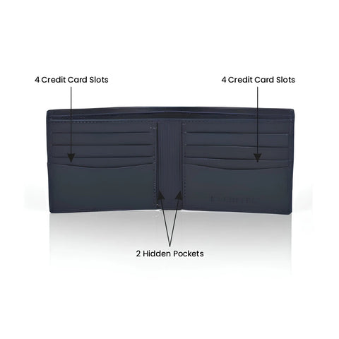 Men’s leather wallet – premium quality, compact design