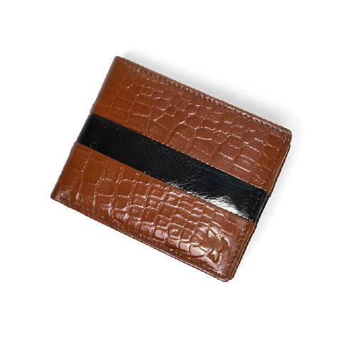 "Men’s leather wallet – premium quality, compact design"